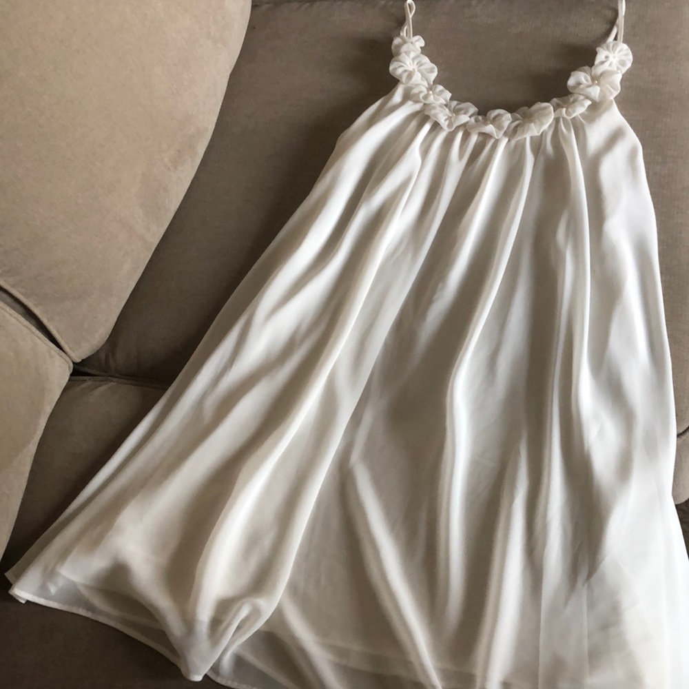 White dress